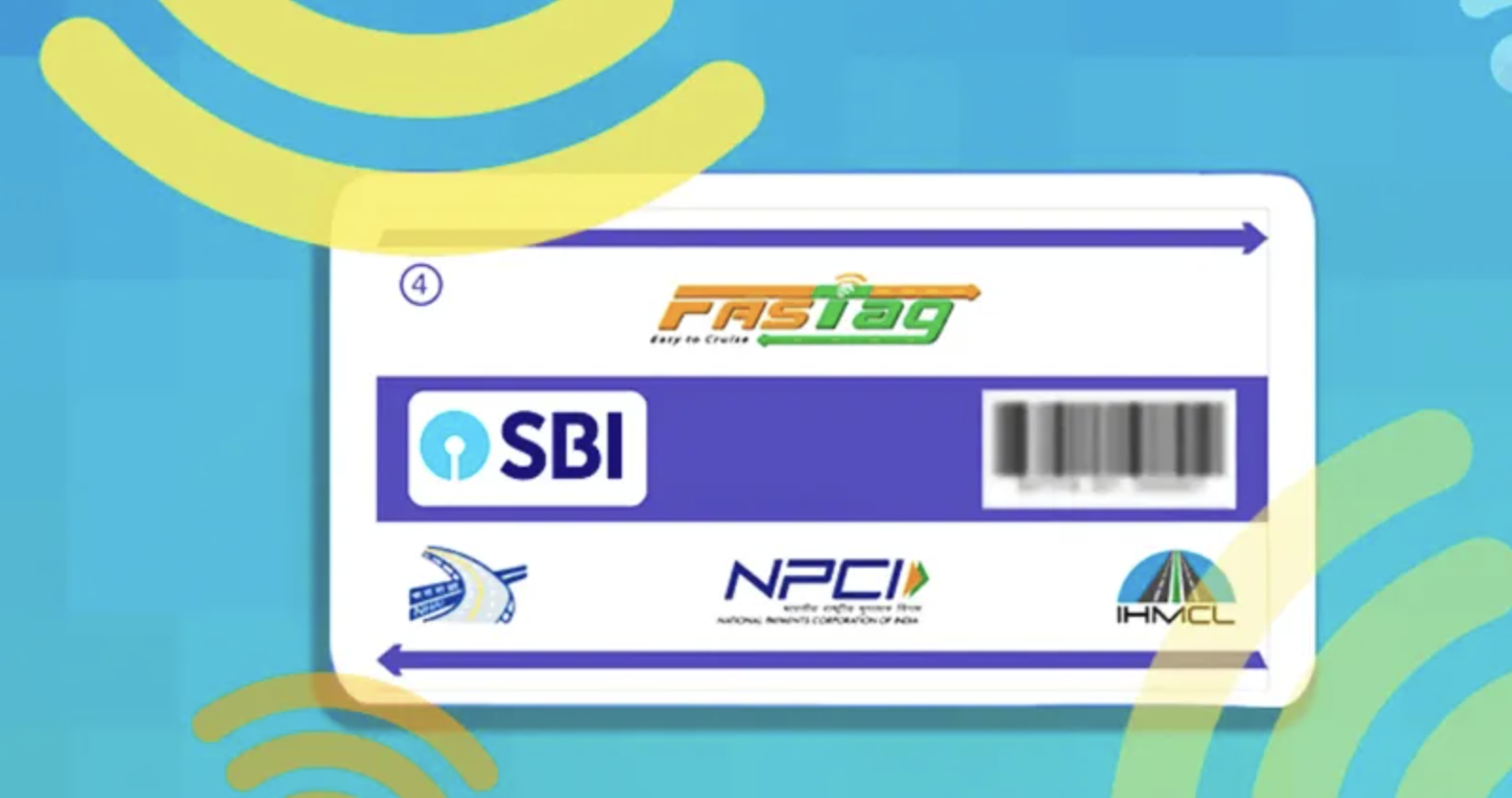 SBI Launches New FASTag Design To Reduce Time At Toll Plaza